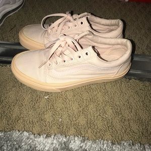Pink old school vans